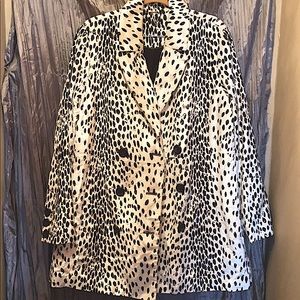 Free People Leopard Print Jacket